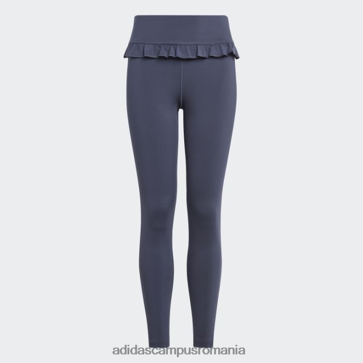 adidas campus romania jambiere 7/8 cu talie înaltă aeroready yoga bleumarin copii marina J266N219187