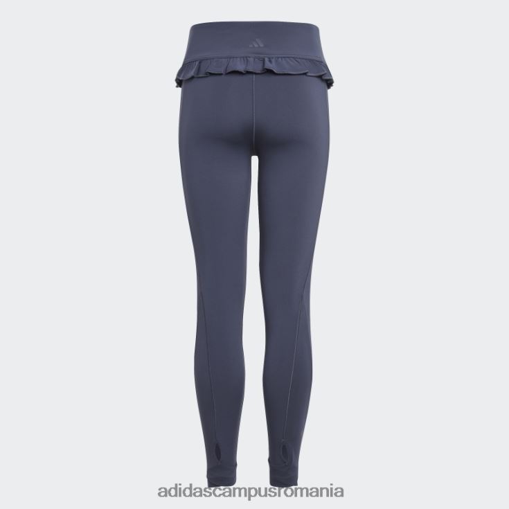 adidas campus romania jambiere 7/8 cu talie înaltă aeroready yoga bleumarin copii marina J266N219187