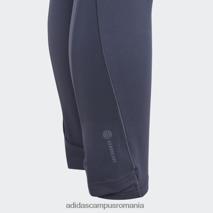 adidas campus romania jambiere 7/8 cu talie înaltă aeroready yoga bleumarin copii marina J266N219187