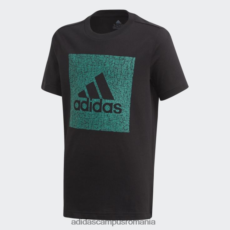 adidas campus romania must have insigna de tricou sport negru adidas copii negru J266N218978