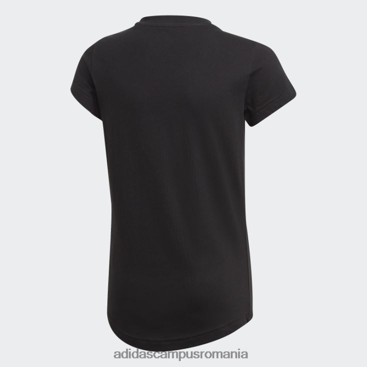 adidas campus romania negru must have insigna doodle de tricou sport copii negru J266N219270