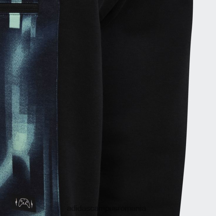 adidas campus romania pantaloni cargo arkd3 negri copii negru/verde J266N211833