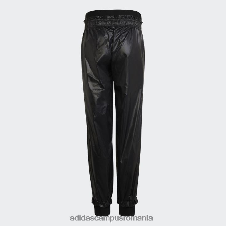 adidas campus romania pantaloni de dans țesuți negri adidas copii negru argintiu J266N23471