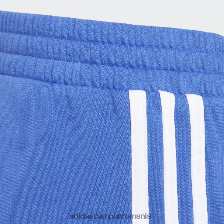 adidas campus romania pantaloni de jogging colorblock, albastru îndrăzneț copii albastru îndrăzneț/cerneală J266N218946