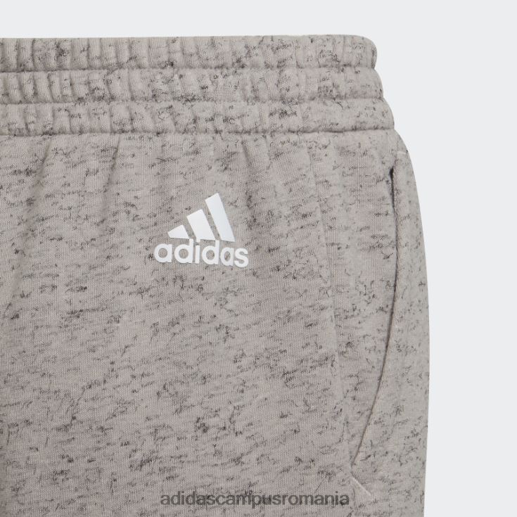 adidas campus romania pantaloni de jogging cu 3 dungi gri solid future icons copii mgh solid gri/alb J266N218911