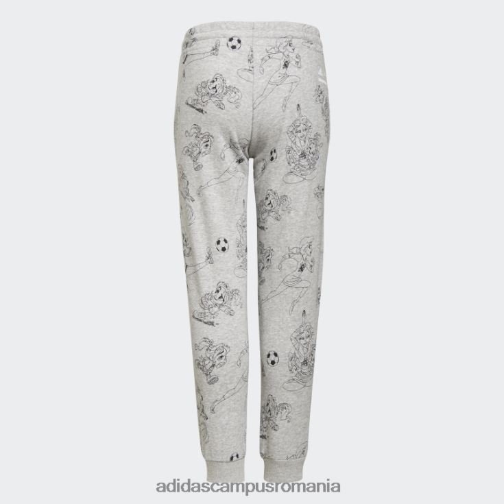 adidas campus romania pantaloni de jogging prințese comozi disney gri mediu copii gri mediu/negru J266N219264