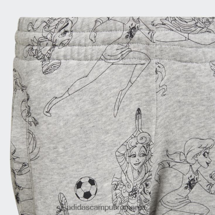 adidas campus romania pantaloni de jogging prințese comozi disney gri mediu copii gri mediu/negru J266N219264