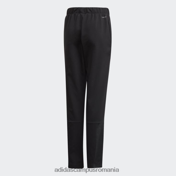 adidas campus romania pantaloni de jogging subțiri țesuți aeroready, negri copii negru J266N218992