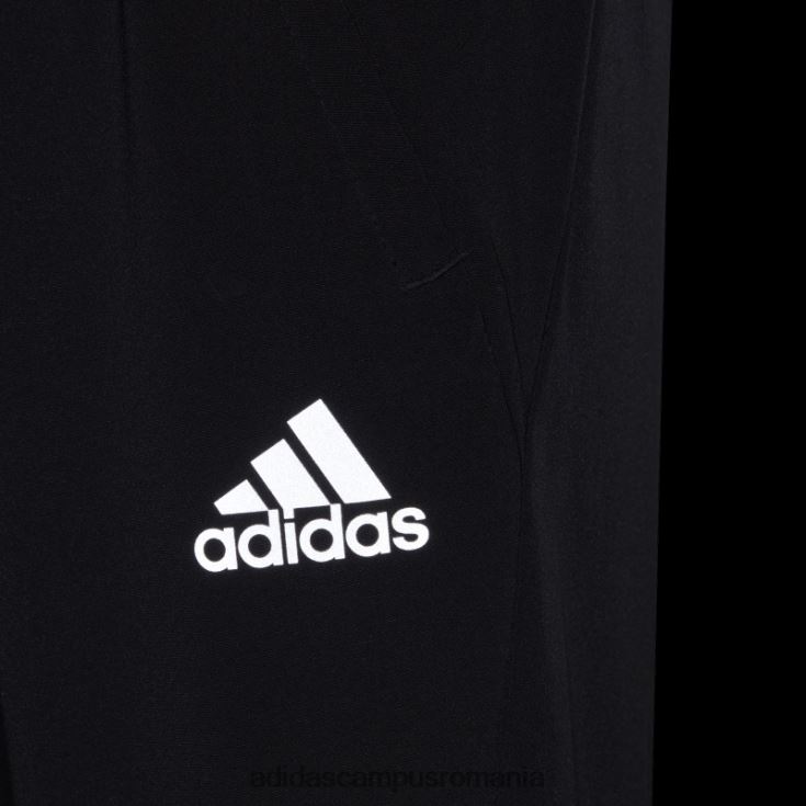 adidas campus romania pantaloni de jogging subțiri țesuți aeroready, negri copii negru J266N218992