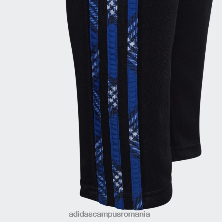 adidas campus romania pantaloni de sport tiro 7/8 negri copii negru/albastru regal J266N211588