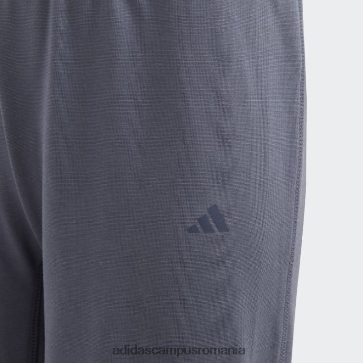 adidas campus romania pantaloni de yoga cu talie mare aeroready bleumarin copii marina J266N212064