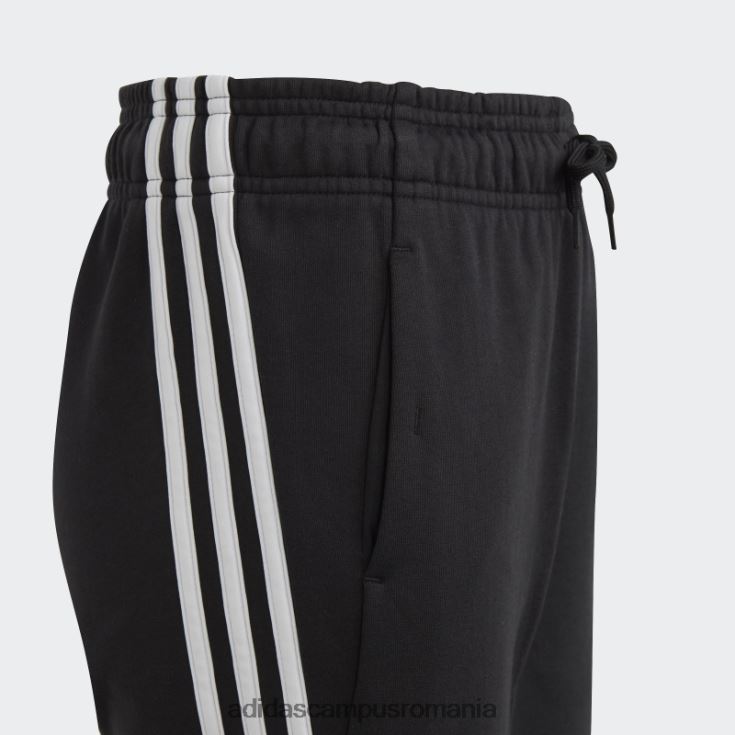 adidas campus romania pantaloni din bumbac cu 3 dungi icoane future negre copii alb negru J266N212065