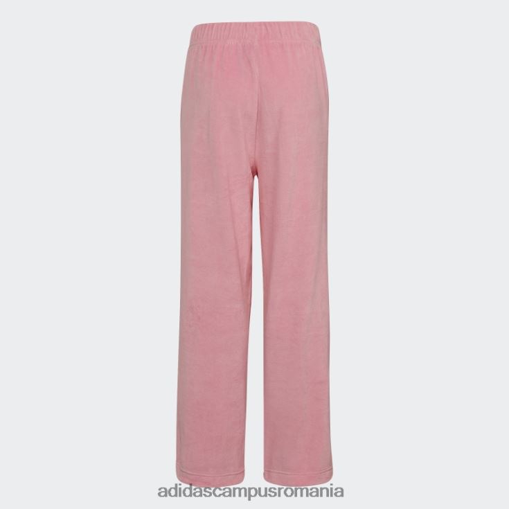 adidas campus romania pantaloni obișnuiți din velur lounge roz copii roz/magenta J266N212173