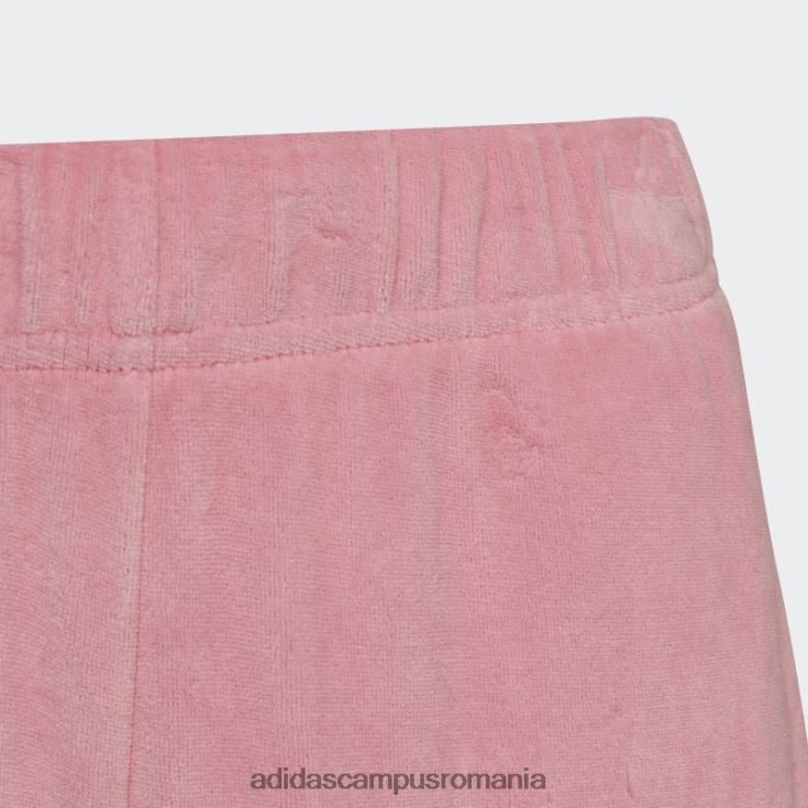 adidas campus romania pantaloni obișnuiți din velur lounge roz copii roz/magenta J266N212173