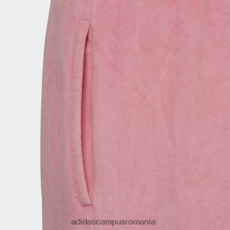 adidas campus romania pantaloni obișnuiți din velur lounge roz copii roz/magenta J266N212173