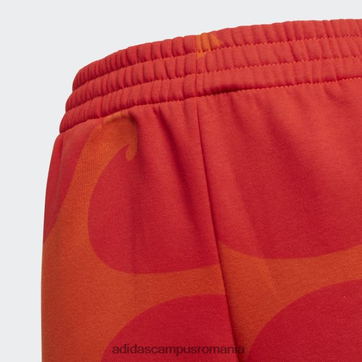adidas campus romania pantaloni portocalii marimekko copii portocaliu/roșu luxuriant J266N23467