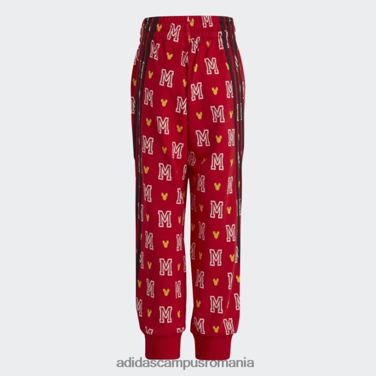 adidas campus romania pantaloni scarlet x disney mickey mouse copii stacojiu/alb/auriu J266N211741
