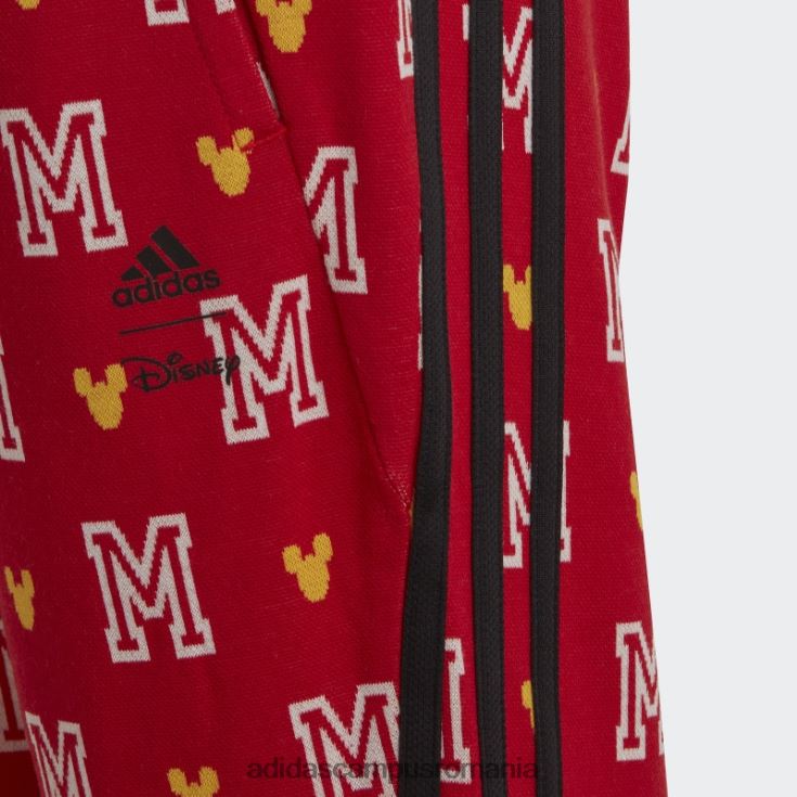 adidas campus romania pantaloni scarlet x disney mickey mouse copii stacojiu/alb/auriu J266N211741