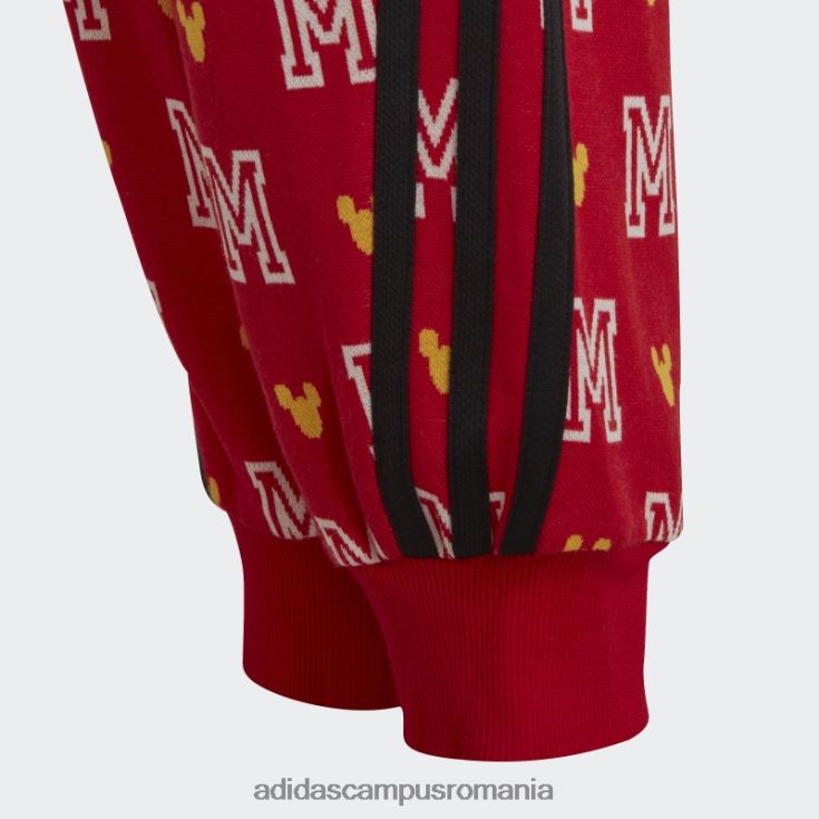adidas campus romania pantaloni scarlet x disney mickey mouse copii stacojiu/alb/auriu J266N211741