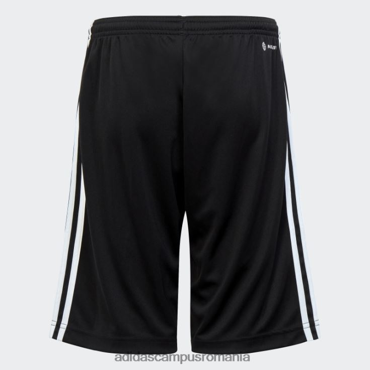 adidas campus romania pantaloni scurți adidas cu 3 dungi aeroready esențiale trenului negru copii alb negru J266N211751
