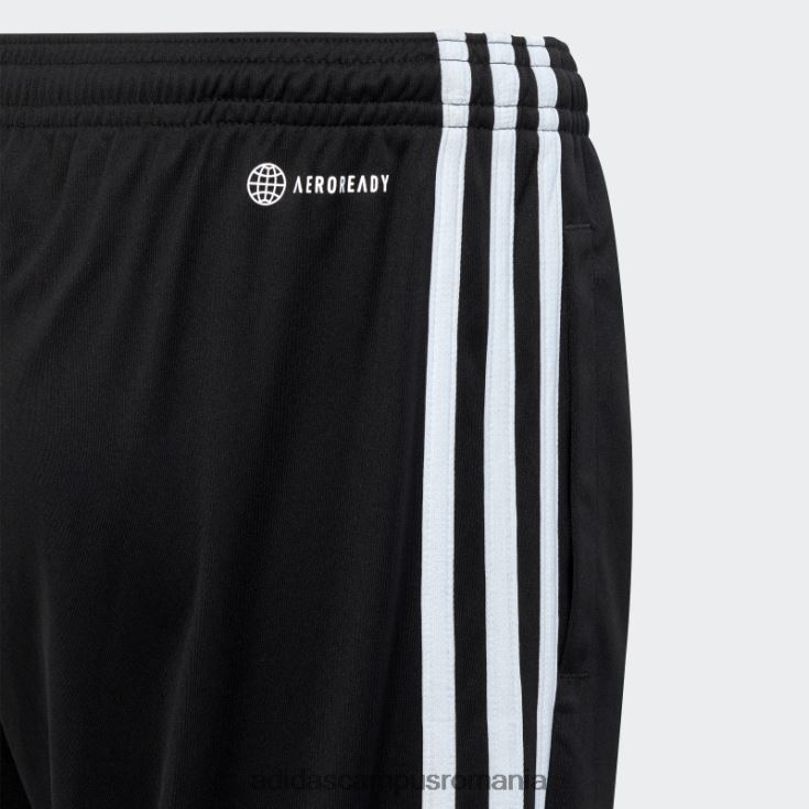 adidas campus romania pantaloni scurți adidas cu 3 dungi aeroready esențiale trenului negru copii alb negru J266N211751