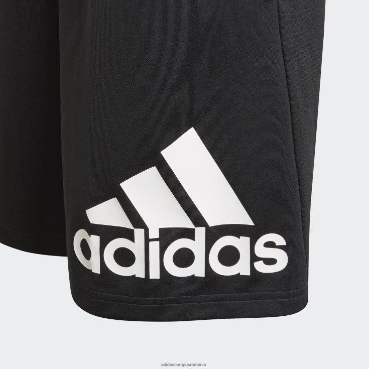 adidas campus romania pantaloni scurți adidas negru cu 2 mișcări copii alb negru J266N218849