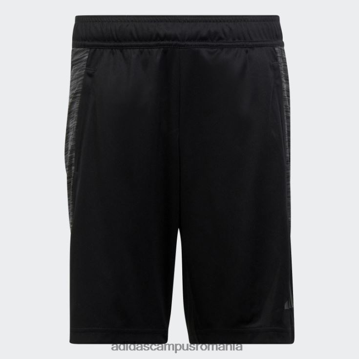 adidas campus romania pantaloni scurți aeroready heather negri copii gri inchis J266N218643
