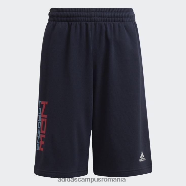 adidas campus romania pantaloni scurți arkd3 bleumarin copii bleumarin/alb/multicolor J266N218986