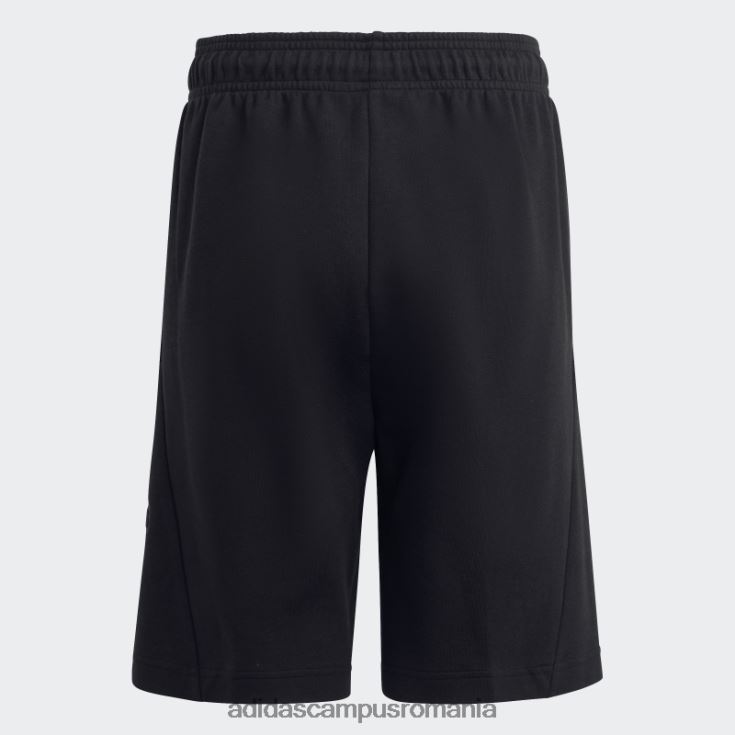 adidas campus romania pantaloni scurți de 8 inchi cu sigla black future icons copii negru J266N218598
