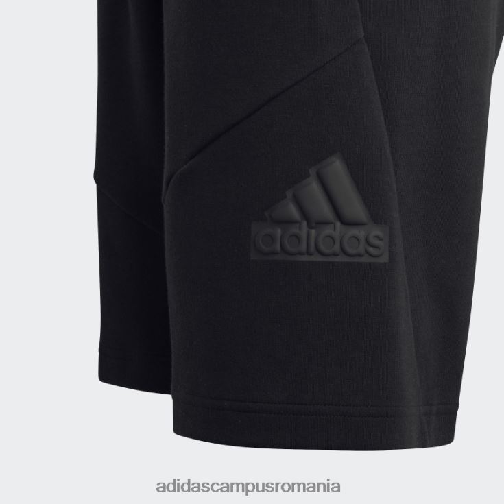 adidas campus romania pantaloni scurți de 8 inchi cu sigla black future icons copii negru J266N218598