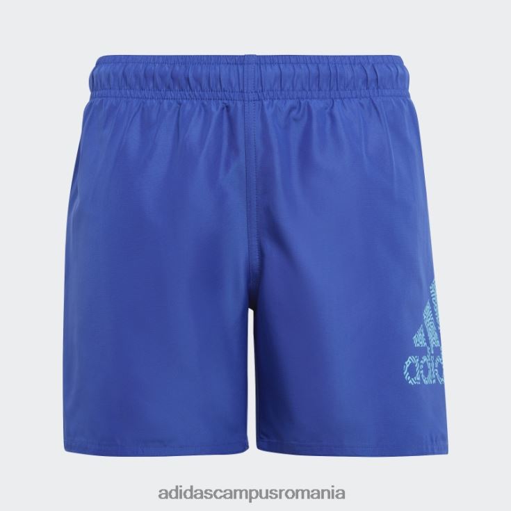 adidas campus romania pantaloni scurți de baie clx logo albastru adidas copii albastru/cian J266N218585