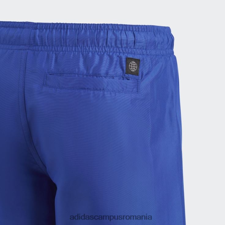 adidas campus romania pantaloni scurți de baie clx logo albastru adidas copii albastru/cian J266N218585