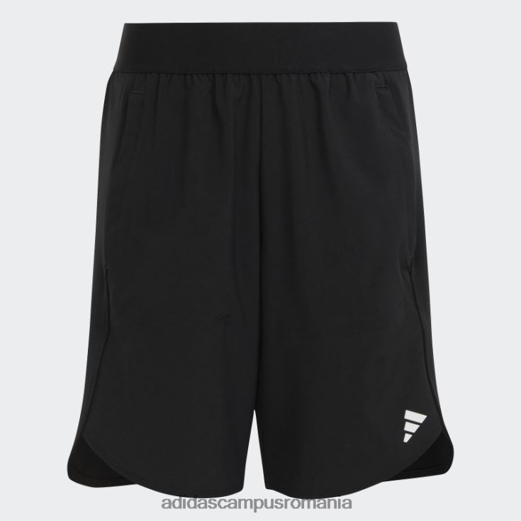 adidas campus romania pantaloni scurți negri aeroready copii negru/argintiu/gri J266N218688