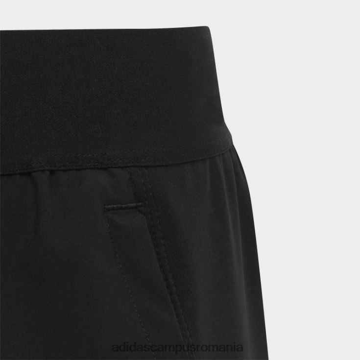 adidas campus romania pantaloni scurți negri aeroready copii negru/argintiu/gri J266N218688