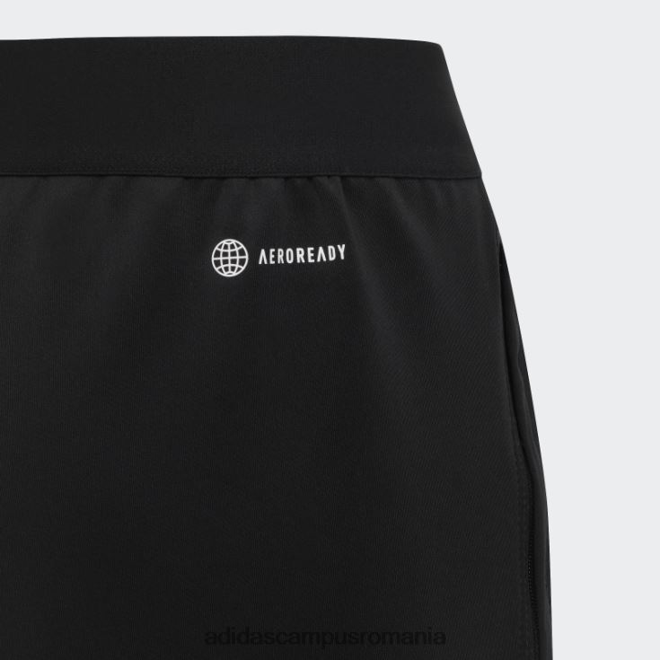 adidas campus romania pantaloni scurți negri aeroready copii negru/argintiu/gri J266N218688