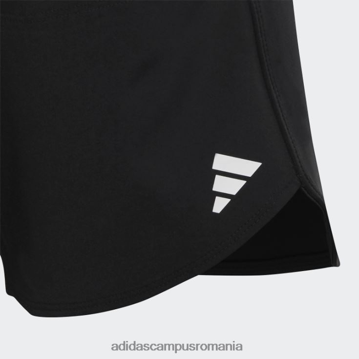adidas campus romania pantaloni scurți negri aeroready copii negru/argintiu/gri J266N218688