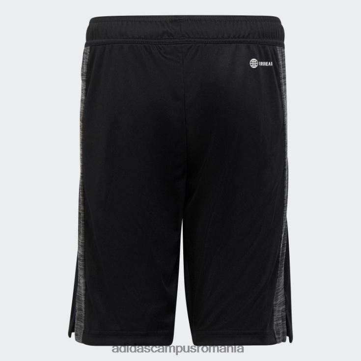 adidas campus romania pantaloni scurți negri aeroready heather copii gri inchis J266N211698