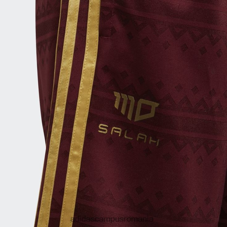 adidas campus romania pantaloni scurți salah roșii copii roșu/auriu metalic J266N218962
