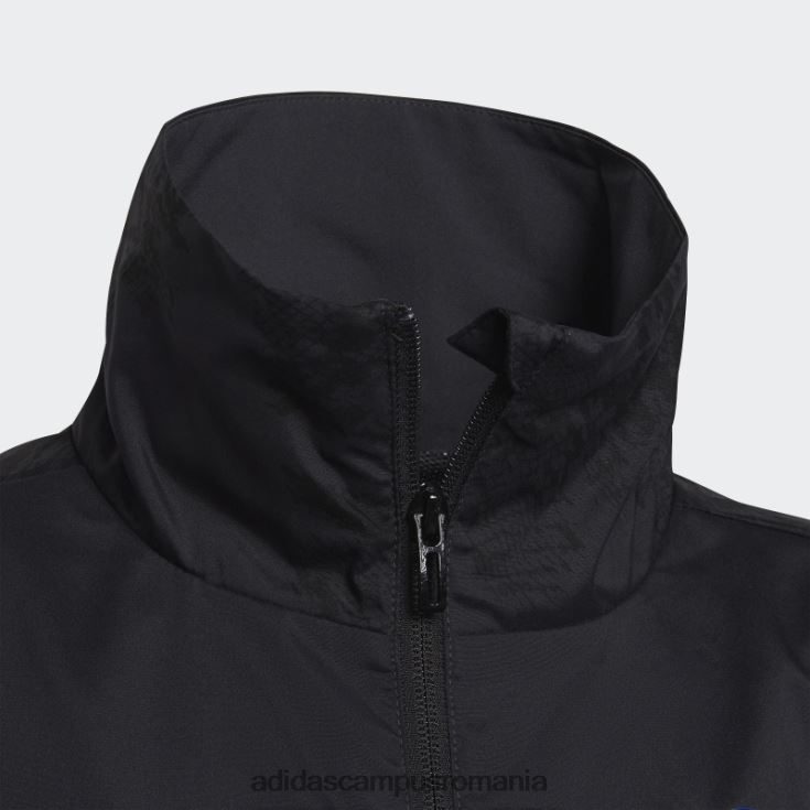 adidas campus romania pogba track top carbon copii carbon/negru/alb J266N218991