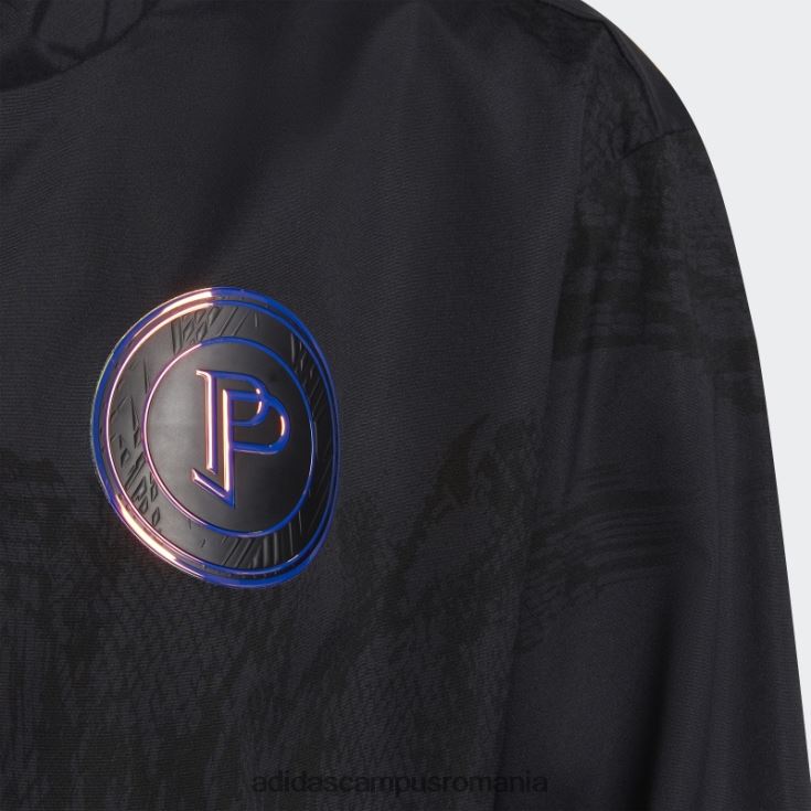 adidas campus romania pogba track top carbon copii carbon/negru/alb J266N218991