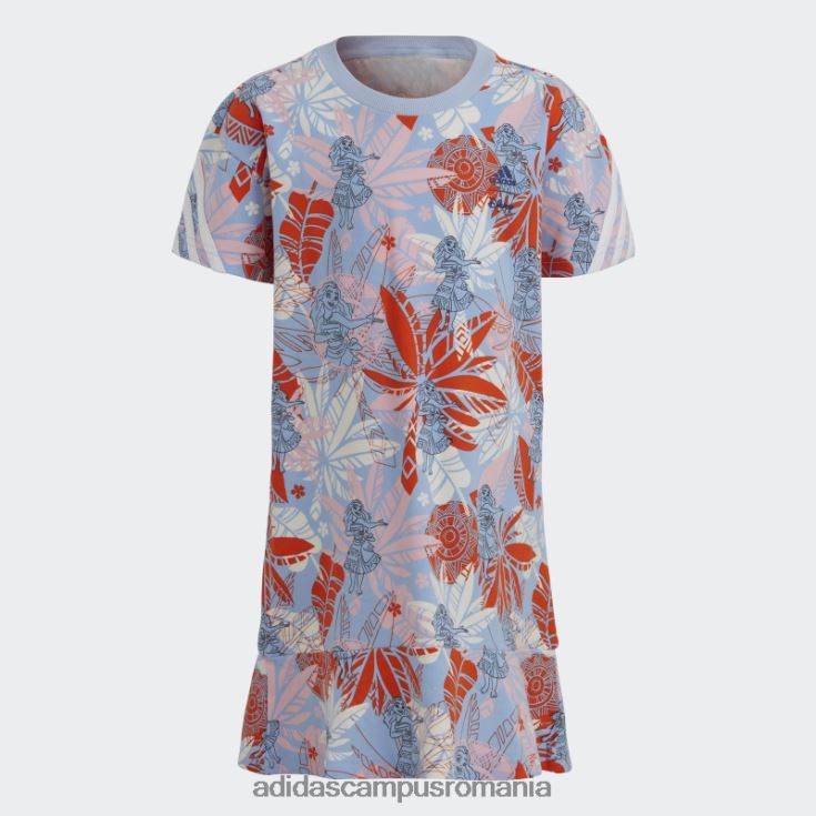 adidas campus romania rochie moana alba albastra hot x disney copii albastru zori/roz/portocaliu/alb J266N219118