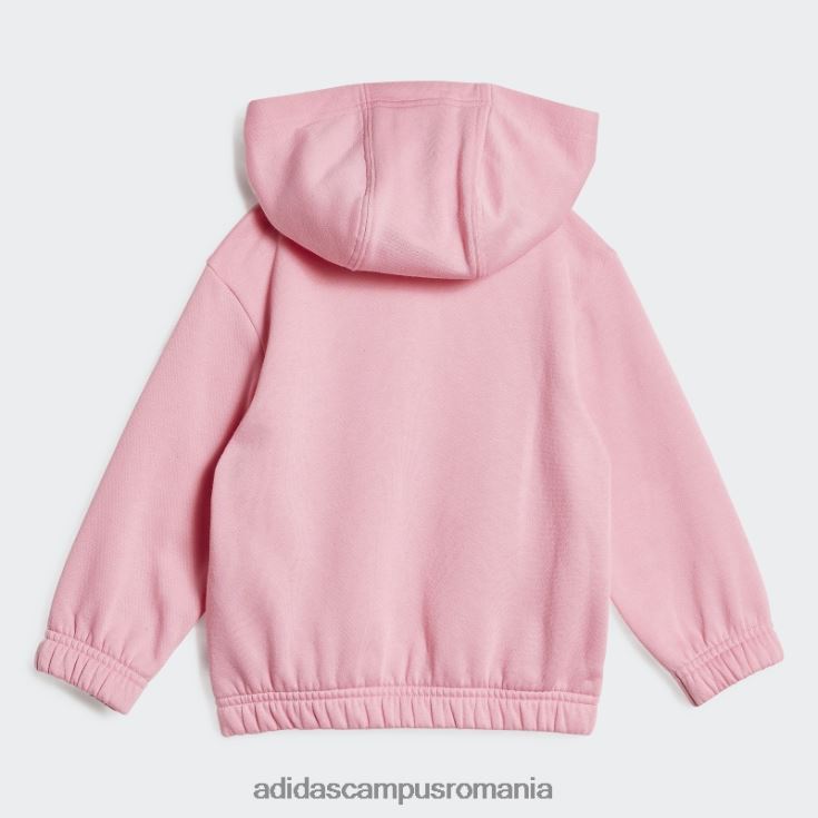 adidas campus romania set de jogging supradimensionat din lână echipa roz (neutru de gen) modă copii roz J266N211903