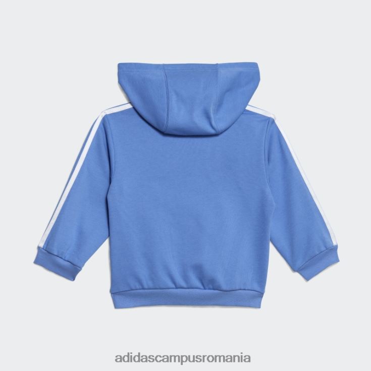adidas campus romania set de pantaloni de jogging din țesătură din țesătură albastră cu imprimeu camo albastru adidas copii albastru alb J266N218321