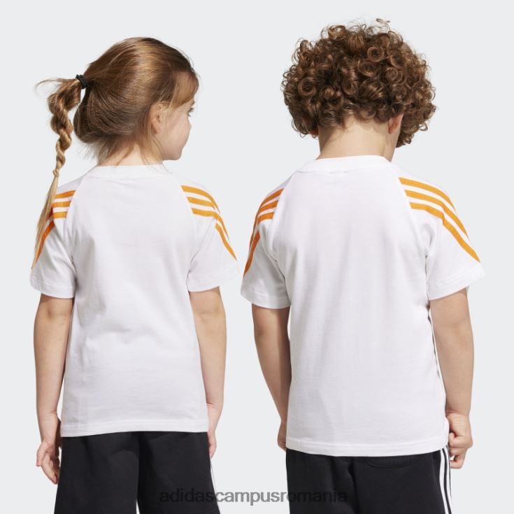 adidas campus romania set de tricou finding Nemo alb copii alb/portocaliu bahia J266N211702