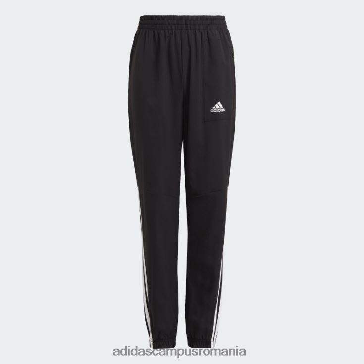 adidas campus romania set țesut negru copii alb negru J266N218551
