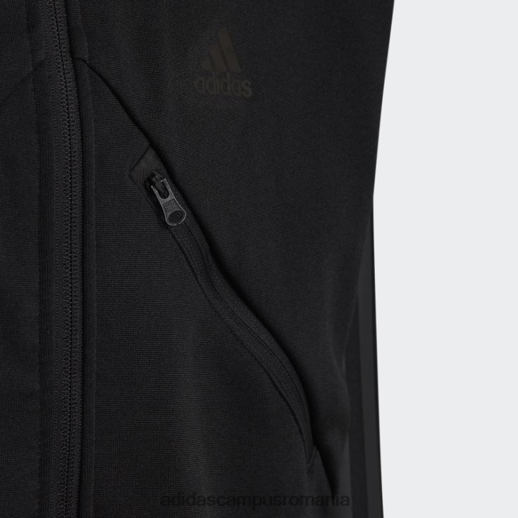 adidas campus romania tiro suit up jachetă de trening negru copii negru J266N23446
