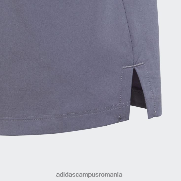 adidas campus romania tren icons aeroready logo țesut pantaloni scurți violet argintiu copii violet argintiu/coral J266N211815