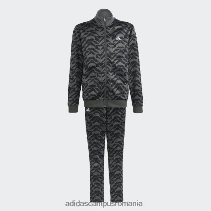 adidas campus romania trening gri pentru serbarea fotbalului copii gri/negru/alb J266N218503