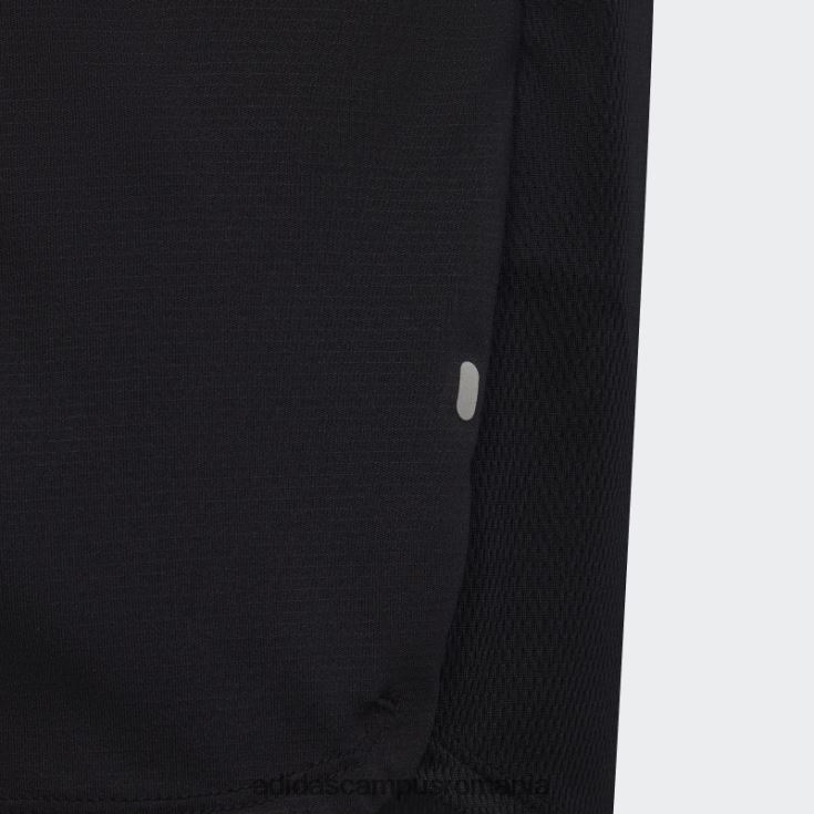 adidas campus romania tricou aeroready negru copii negru argintiu J266N211678