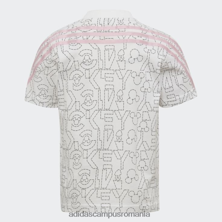 adidas campus romania tricou alb x disney mickey mouse fierbinte copii alb/roz J266N218879